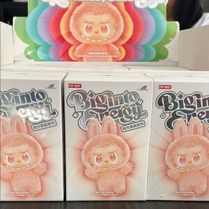 Labubu Big into Energy Pop Mart blind box Plush Pendant